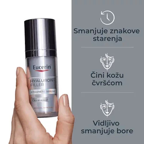EUCERIN HYALURON FILLER EPIGENETIC SERUM 30ML - Slika 3