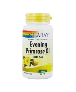 Alternative view of Evening Primrose Oil (ulje noćurka) Solaray 90 kapsula