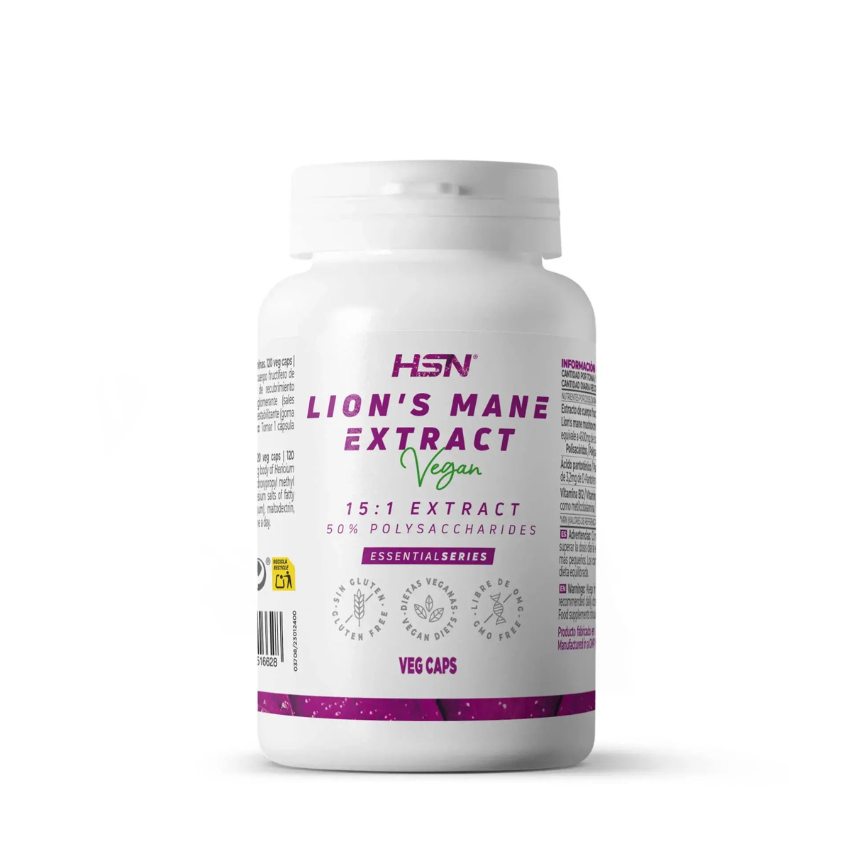 Lion’s Mane Extract | resasti bradovec, hericium - Slika 2