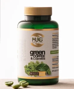 Alternative view of HUG GREEN COFFEE/L-CARNITINE 60 KAPS