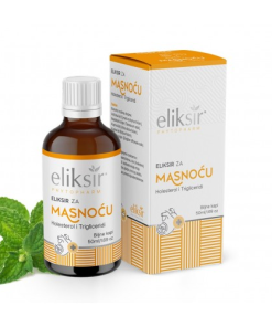 Alternative view of Eliksir za Masnocu 50ml  – za zaštitu krvnih žila i prevenciju ateroskleroze