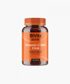 BIVITS ACTIVA VITAMIN C 500 CINK tbl. a60 – za imunitet