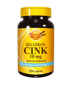 Alternative view of Cink kelatirani 10 mg tablete Natural Wealth