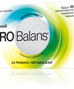 PRObalans probiotik, 20 želučanootpornih vegetabilnih kapsula