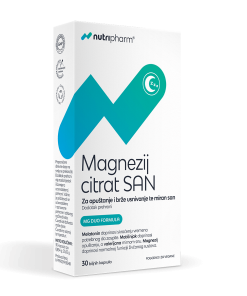 Alternative view of Magnezij citrat SAN kapsule Nutripharm