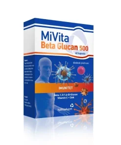 MIVITA BETA GLUCAN 500 KAPSULE A40 HAMAPHARM