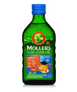 Alternative view of MÖLLER’S OMEGA 3 ULJE TUTI FRUTI 250ML