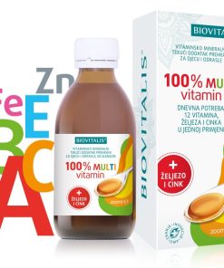 Alternative view of Biovitalis 100% Multivitamin a 200ml tek.dod.preh.