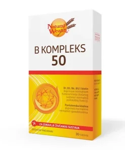 Alternative view of NATURAL WEALTH B KOMPLEKS 50 TABLETE A30