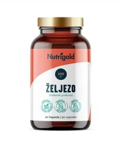 Alternative view of Željezo 30mg, 90 vegan kapsula, Nutrigold