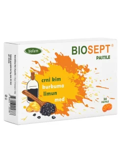 Pastile – Ulje crnog kima + Kurkuma + Med + Limun (a24)