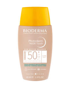 Alternative view of BIODERMA PHOTODERM NUDE TOUCH MINERALNA TONIRANA KREMA SPF50+ ZA MJEŠOVITU DO MASNU KOŽU LICA 40ML