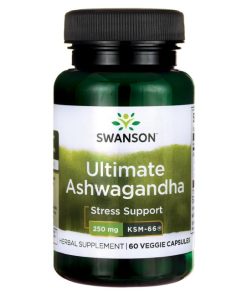 Alternative view of Ultimate Ashwagandha KSM-66 Swanson 60 kapsula