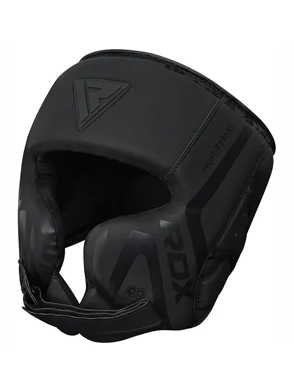 RDX Noir T15 Zaštitna Kaciga – Crna