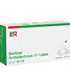 RUKAVICE LATEX L SENTINA AMBIDEXTROUS A100