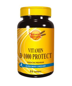 Alternative view of Vitamin D 1000 Protect kapsule Natural Wealth
