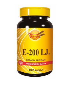 Vitamin E-200 I.J., 100 kapsula
