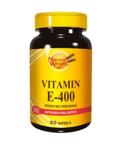 NATURAL WEALTH VITAMIN E -400 (A 60)