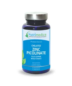 Cink pikolinat 30mg+bakar 90 vege kapsula